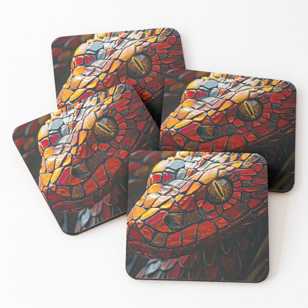Item preview, Red and Orange Viper  designed and sold by OccultDreams.