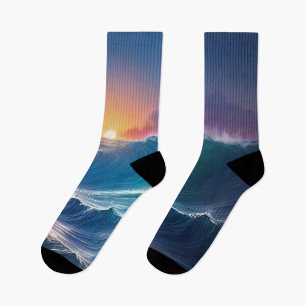 Item preview, Great ocean sun rise designed and sold by treatsntrinkets.