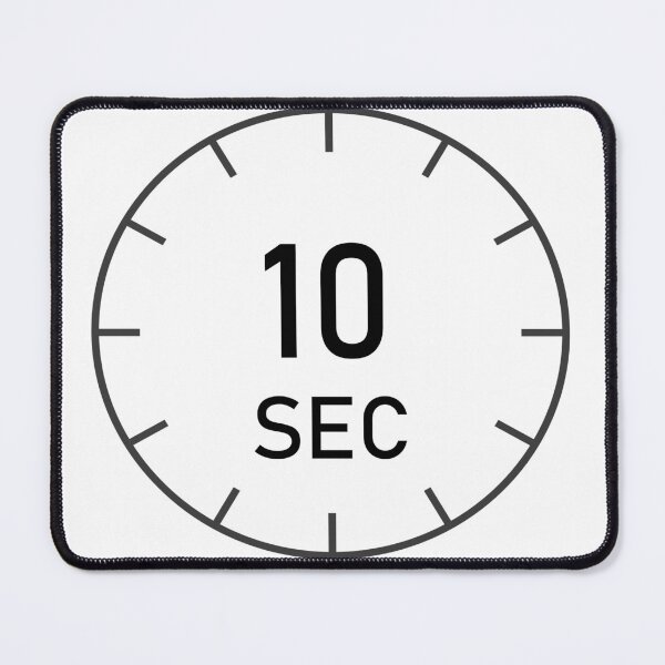 Item preview, 10 Seconds Sign Instant Attention-Grabber  designed and sold by wa2022.