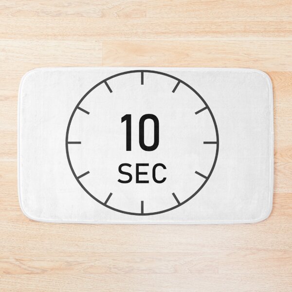 Item preview, 10 Seconds Sign Instant Attention-Grabber  designed and sold by wa2022.