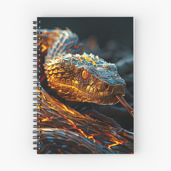 Item preview, Golden Dragon Viper designed and sold by OccultDreams.