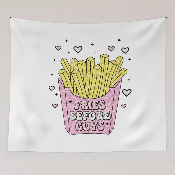 Item preview, French Fries, Love, Valentine's Day, Single designed and sold by MerchSearchCO.