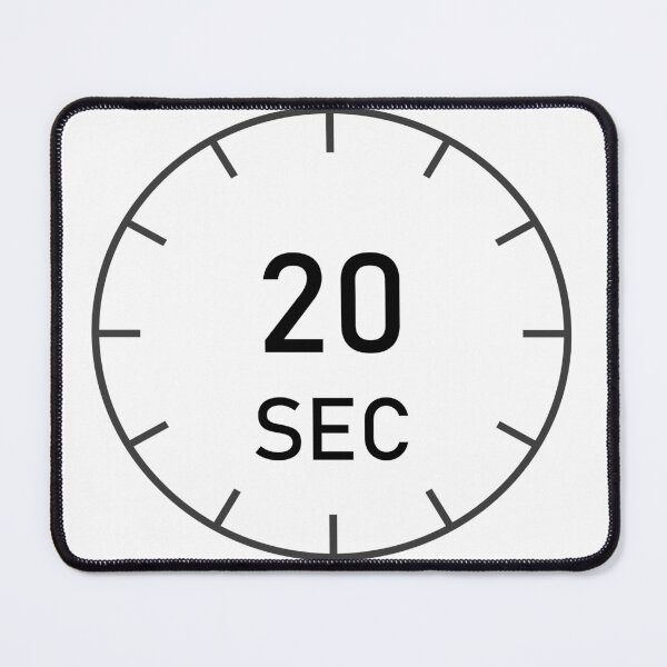 Item preview, 20 seconds Sign designed and sold by wa2022.