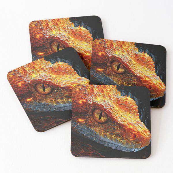 Item preview, Fire Viper designed and sold by OccultDreams.