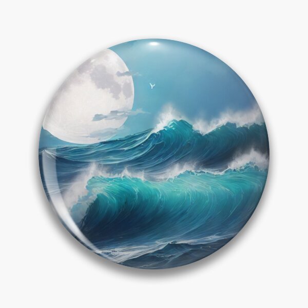 Item preview, Great moon rising 3 designed and sold by treatsntrinkets.