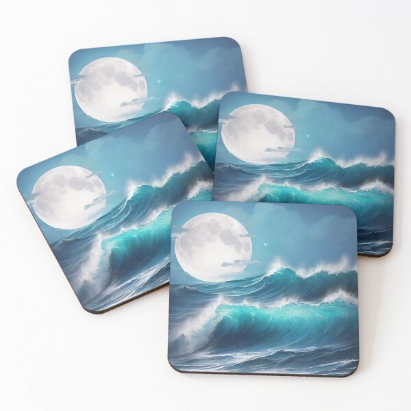 Item preview, Great moon rising 3 designed and sold by treatsntrinkets.