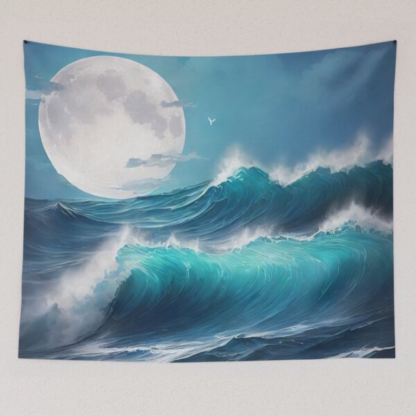 Item preview, Great moon rising 3 designed and sold by treatsntrinkets.