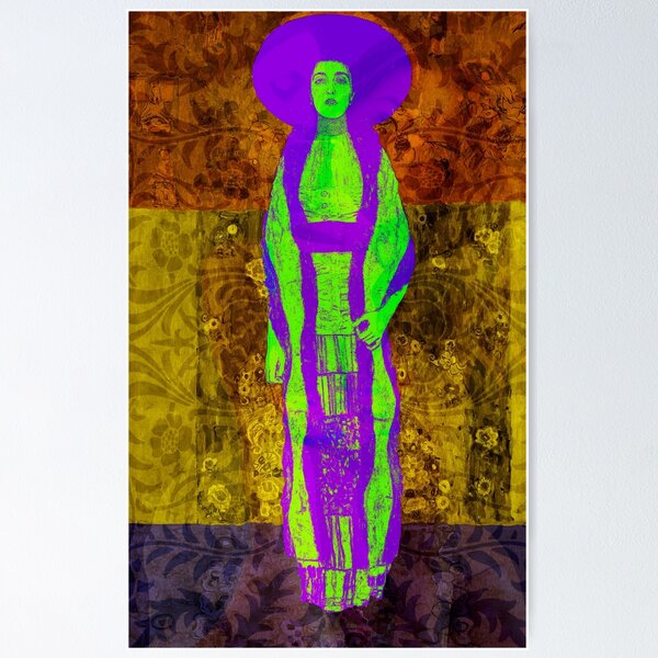 Item preview, Gustav Klimt's Portrait of Adele Bloch-Bauer (Remix by SABRE) designed and sold by sabreart.