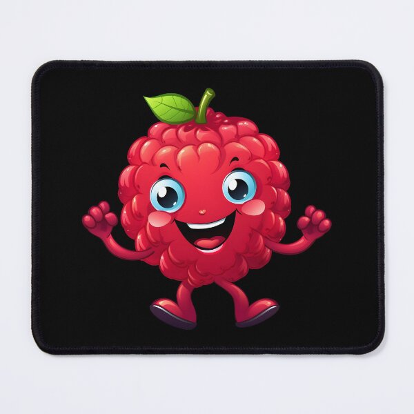 Item preview, Cute Kawaii Dancing Raspberry designed and sold by Leonardo Palumbo.