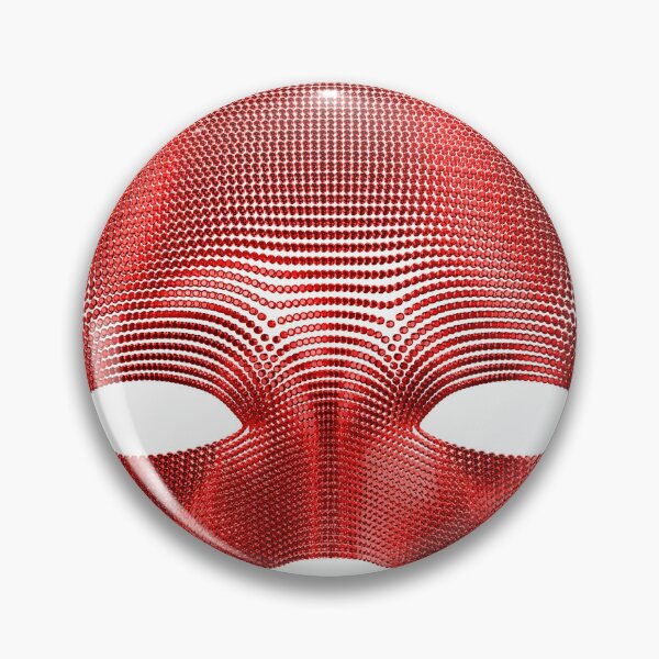 Item preview, Red Carnival Mask 3D designed and sold by mirakyan.