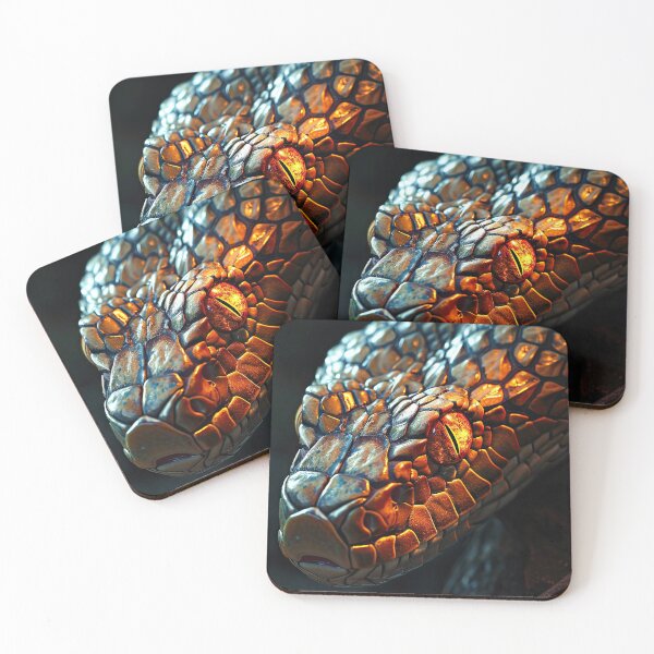 Item preview, Copper Boa Snake designed and sold by OccultDreams.