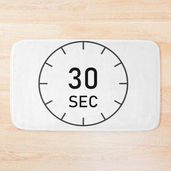 Item preview, 30 Seconds Sign Instant Attention-Grabber  designed and sold by wa2022.