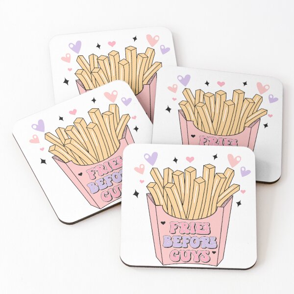 Item preview, French Fries, Love, Valentine's Day, Single designed and sold by MerchSearchCO.