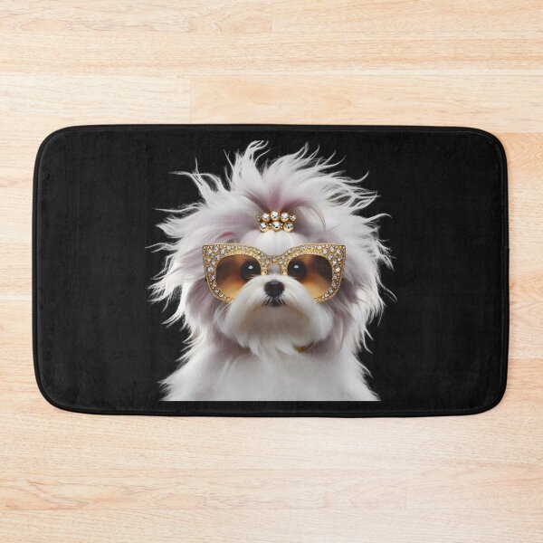 Item preview, Sophisticated Splendor: The Radiant Maltese Muse designed and sold by AI-Only Creations.
