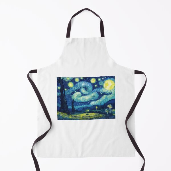 Item preview, Blue Starry Night - Magic Mushroom Forest #14 designed and sold by Scarlet Swan.