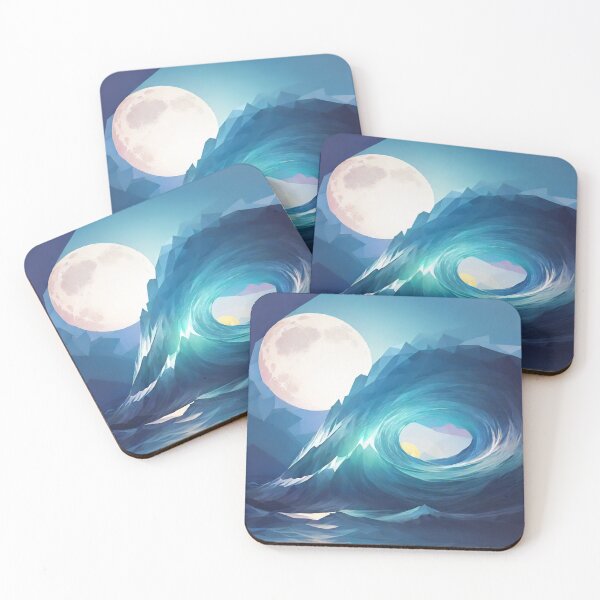Item preview, Great moon rising 5 designed and sold by treatsntrinkets.