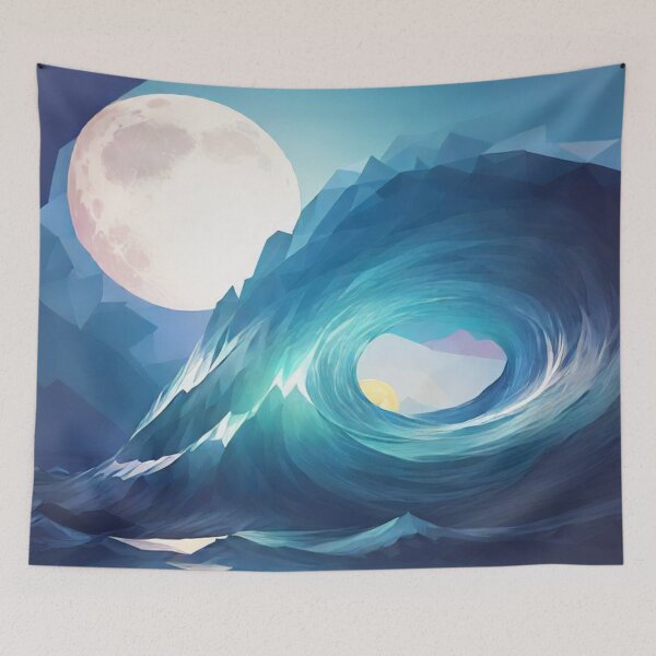 Item preview, Great moon rising 5 designed and sold by treatsntrinkets.