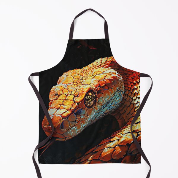 Item preview, Golden Boa Snake designed and sold by OccultDreams.