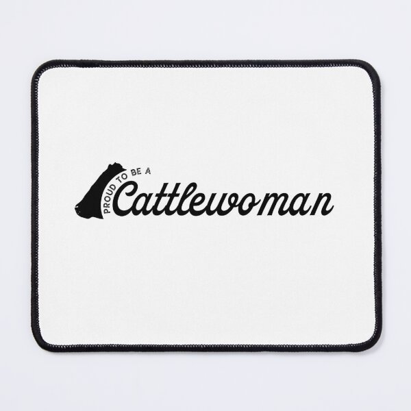 Item preview, Proud to be a Cattlewoman designed and sold by TheTurquoiseVet.