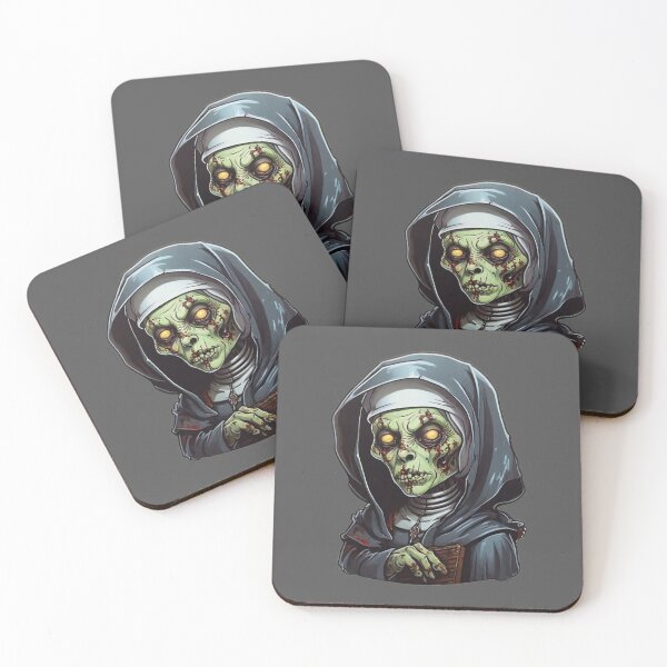 Item preview, Cartoon Zombie Nun designed and sold by ArtCraftLab.