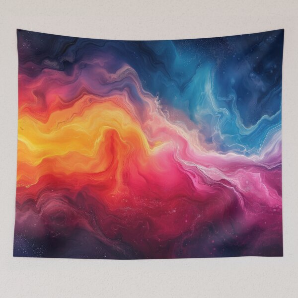 Item preview, Mesmerizing Abstract Art - Vivid Colors and Fluid Shapes" designed and sold by mldorton.