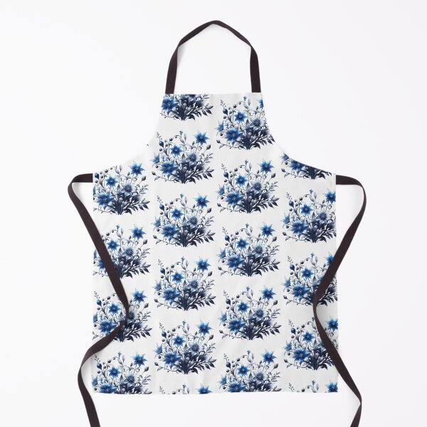 Item preview, blue flower designed and sold by Greydate.