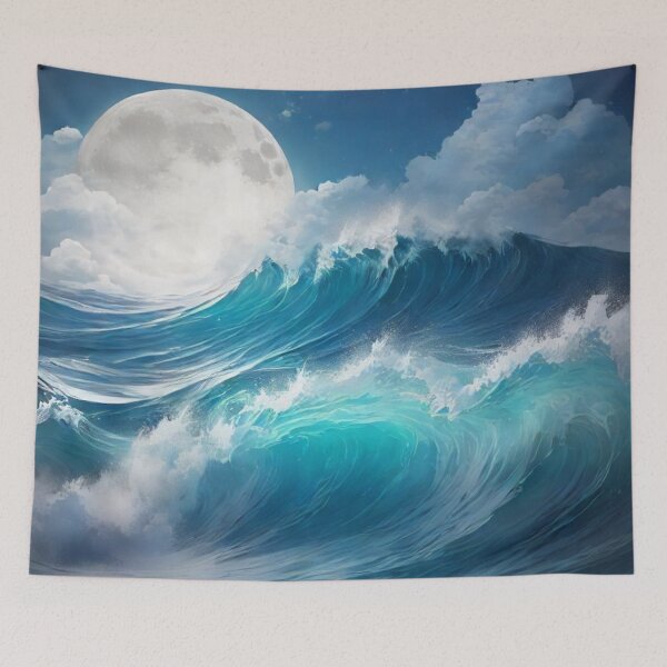 Item preview, Great moon rising 6 designed and sold by treatsntrinkets.
