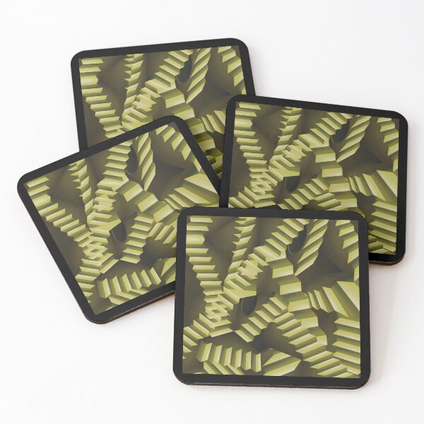 Item preview, Yellow Liminal Stairs designed and sold by IgorAndMore.
