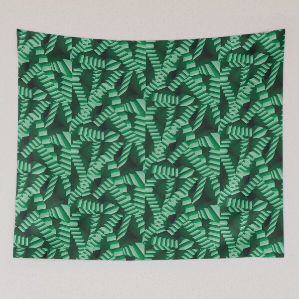 Item preview, Green Liminal Stairs designed and sold by IgorAndMore.