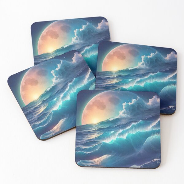 Item preview, Great moon rising 7 designed and sold by treatsntrinkets.