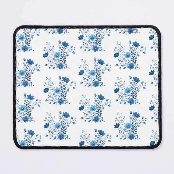 Item preview, blue flower designed and sold by Greydate.