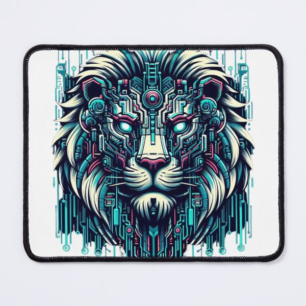 Item preview, Nanotech Lion designed and sold by MrAI-Store.