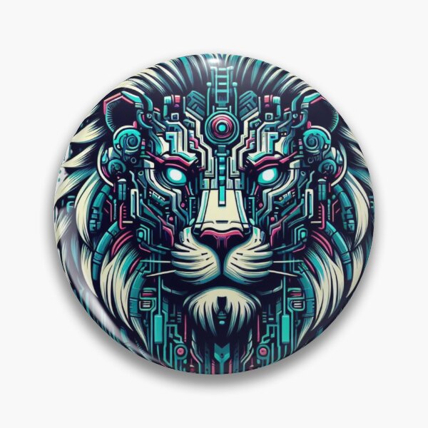 Item preview, Nanotech Lion designed and sold by MrAI-Store.