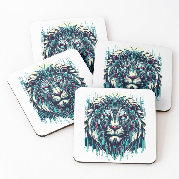 Item preview, Nanotech Lion designed and sold by MrAI-Store.