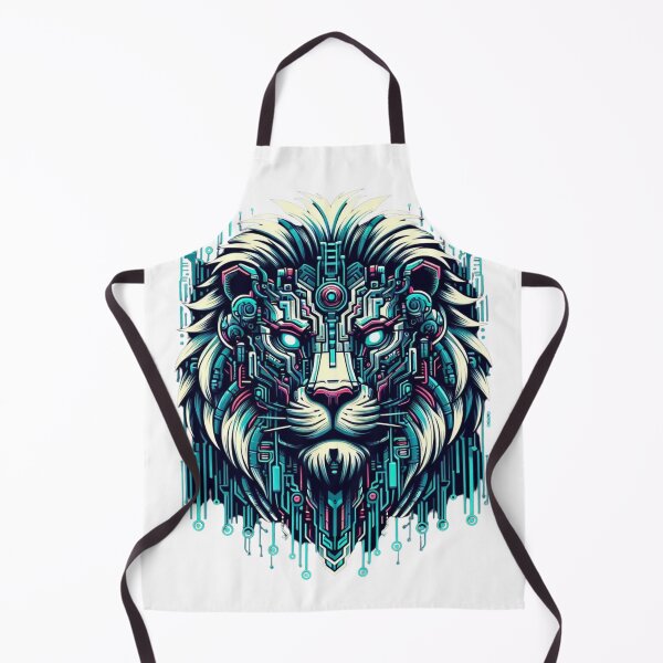 Item preview, Nanotech Lion designed and sold by MrAI-Store.