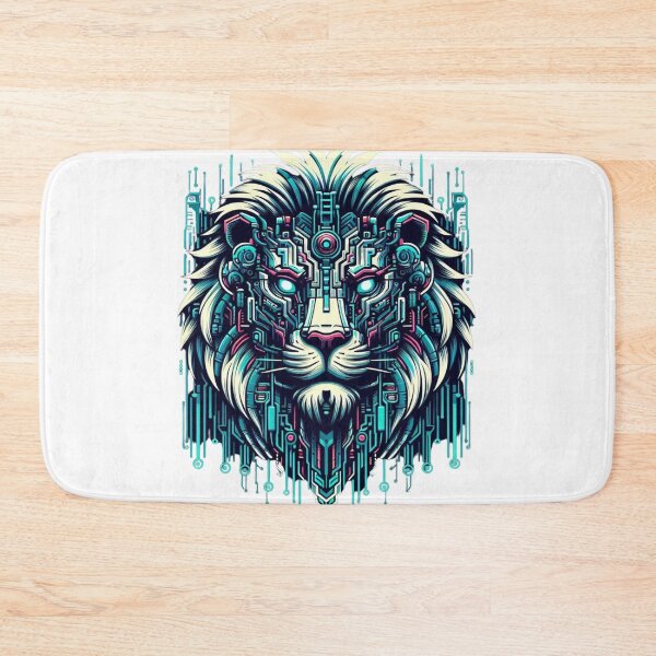 Item preview, Nanotech Lion designed and sold by MrAI-Store.