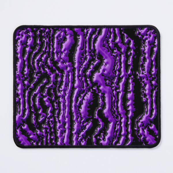 Item preview, 3D Wavey Purple and Black Stripe Pattern designed and sold by TheRulerofEarth.