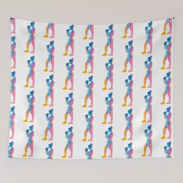 Item preview, Women Boxing pose pattern designed and sold by Brendon987.
