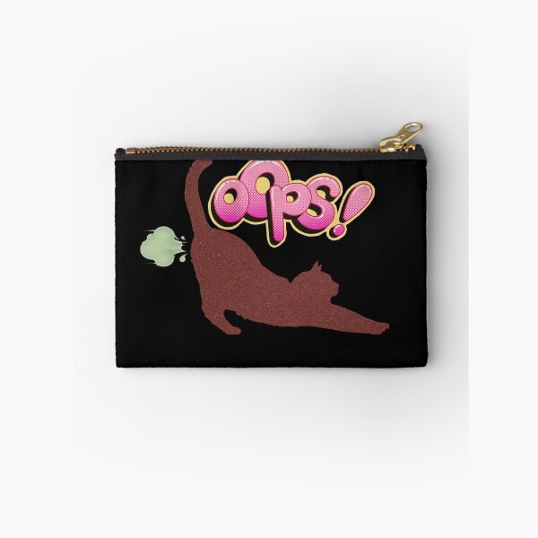 Item preview, Oops Stretching Cat Farts designed and sold by LemonFun.