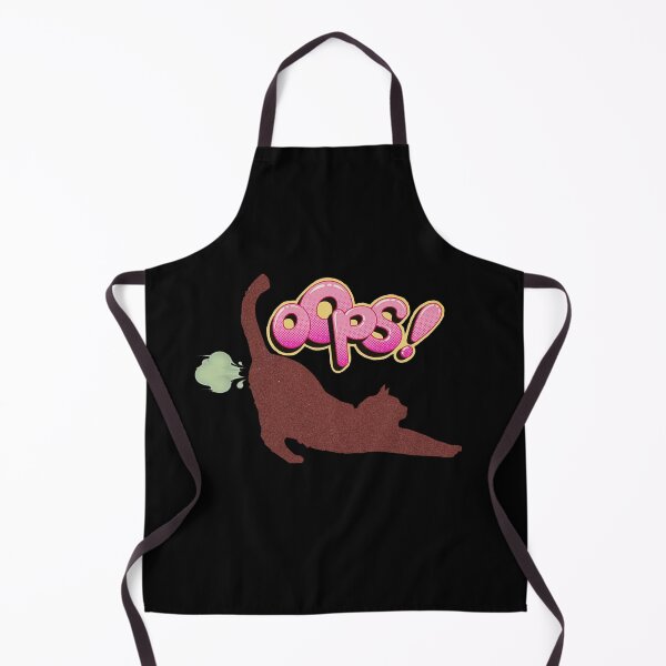 Item preview, Oops Stretching Cat Farts designed and sold by LemonFun.