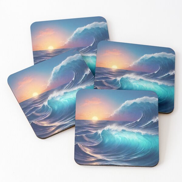 Item preview, Great ocean sun rise 1 designed and sold by treatsntrinkets.