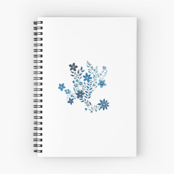 Item preview, blue flower designed and sold by Greydate.