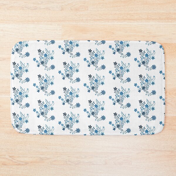Item preview, blue flower designed and sold by Greydate.