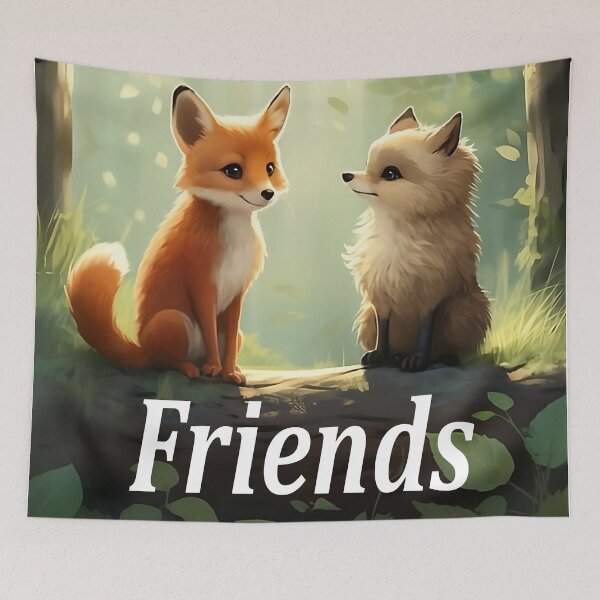 Item preview, Friends - Cute Animals - Digital Art designed and sold by SnoopyTF.