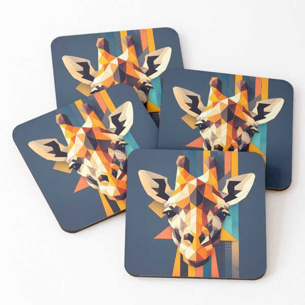 Item preview, Geometric Giraffe designed and sold by Kralikis.