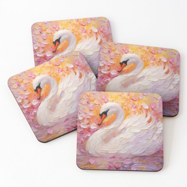 Item preview, The Impasto Collection - Swan in the Sun  designed and sold by PrincessaCharms.