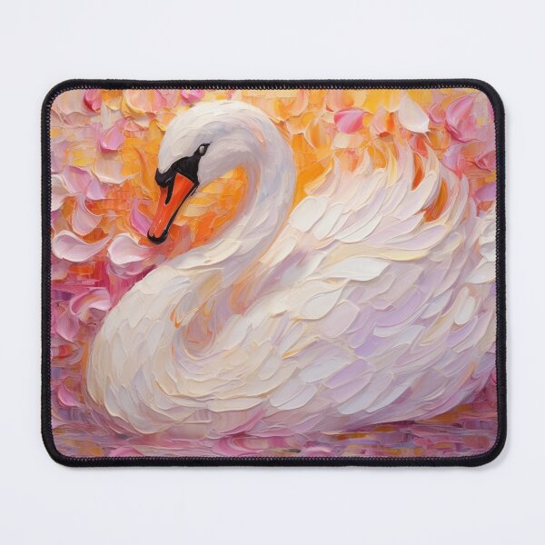Item preview, The Impasto Collection - Swan in the Sun designed and sold by PrincessaCharms.