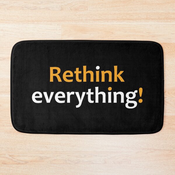 Item preview, Rethink everything!  designed and sold by TheUrbanFusion.