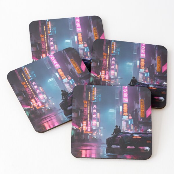 Item preview, Neon Metropolis: A Cyberpunk Cityscape designed and sold by Cool Graphixs.