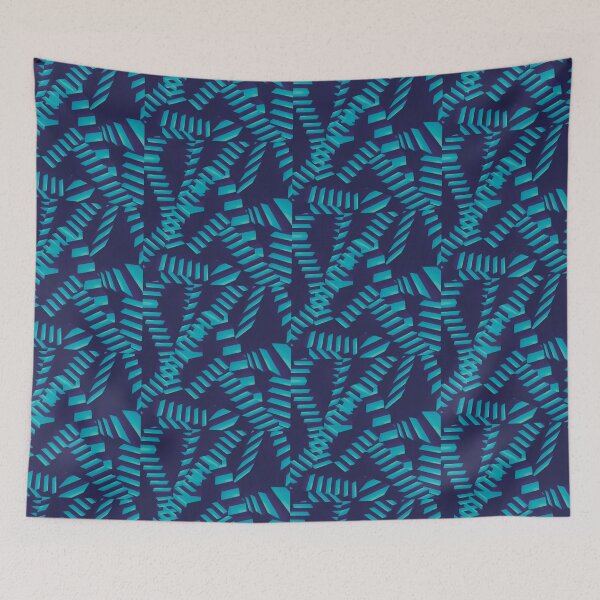 Item preview, Blue Haze Liminal Stairs designed and sold by IgorAndMore.